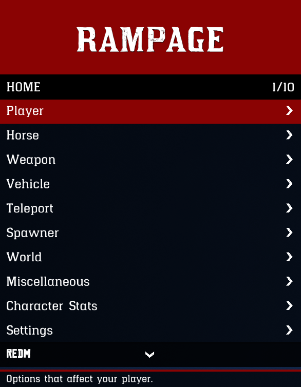 Rampage Trainer logo